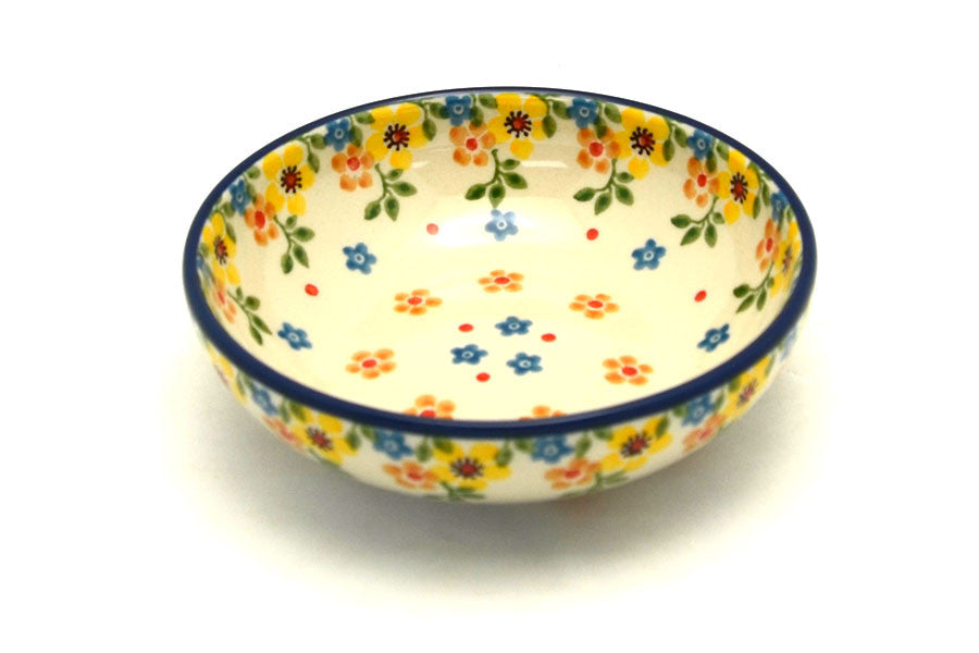 *CA Polish Pottery small shallow bowl-B89-2225