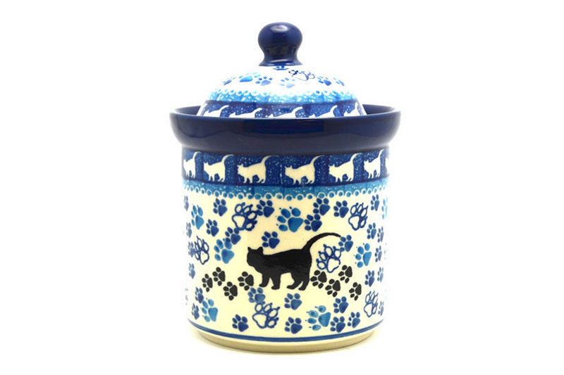 *CA Polish Pottery Canister-495-1771