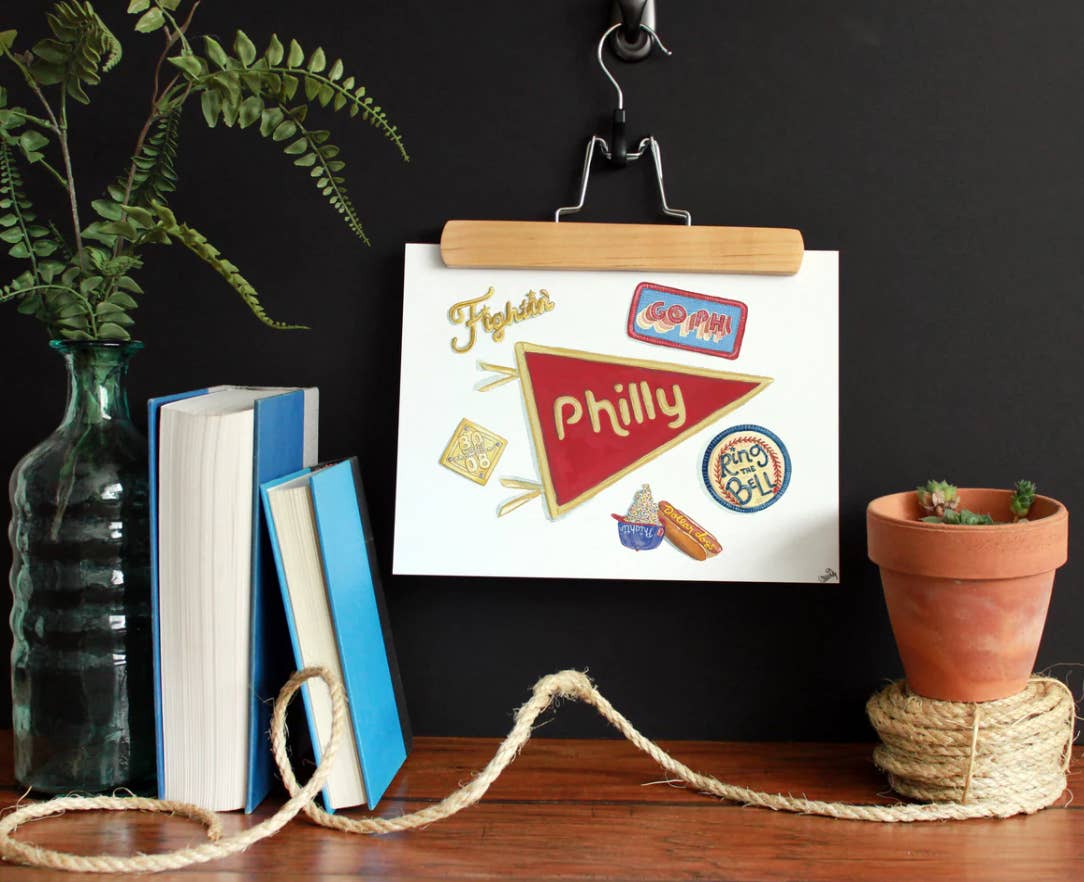 +Meadowbrook Lane - Philly baseball Fan 8x10 Art Print