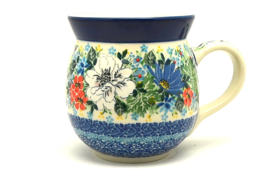 *CA Polish Pottery 15oz Bubble Mug-073-U5156