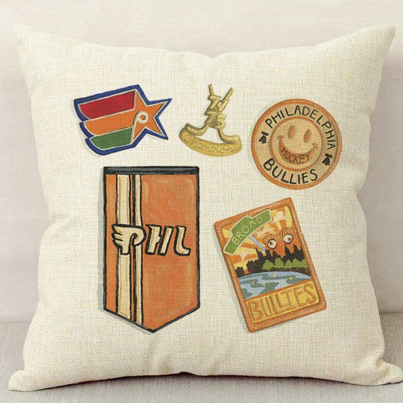 +Meadowbrook Lane - Philly Hockey Fan Inspired Pillow Case