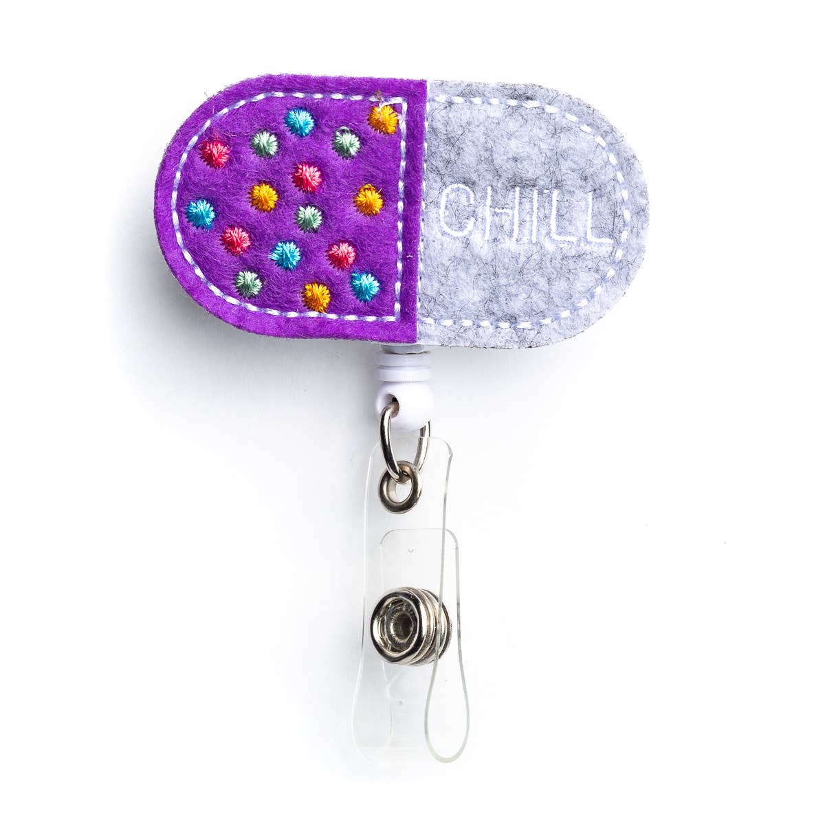Nurseology - Chill Pill | Nurse Badge Reel Holder