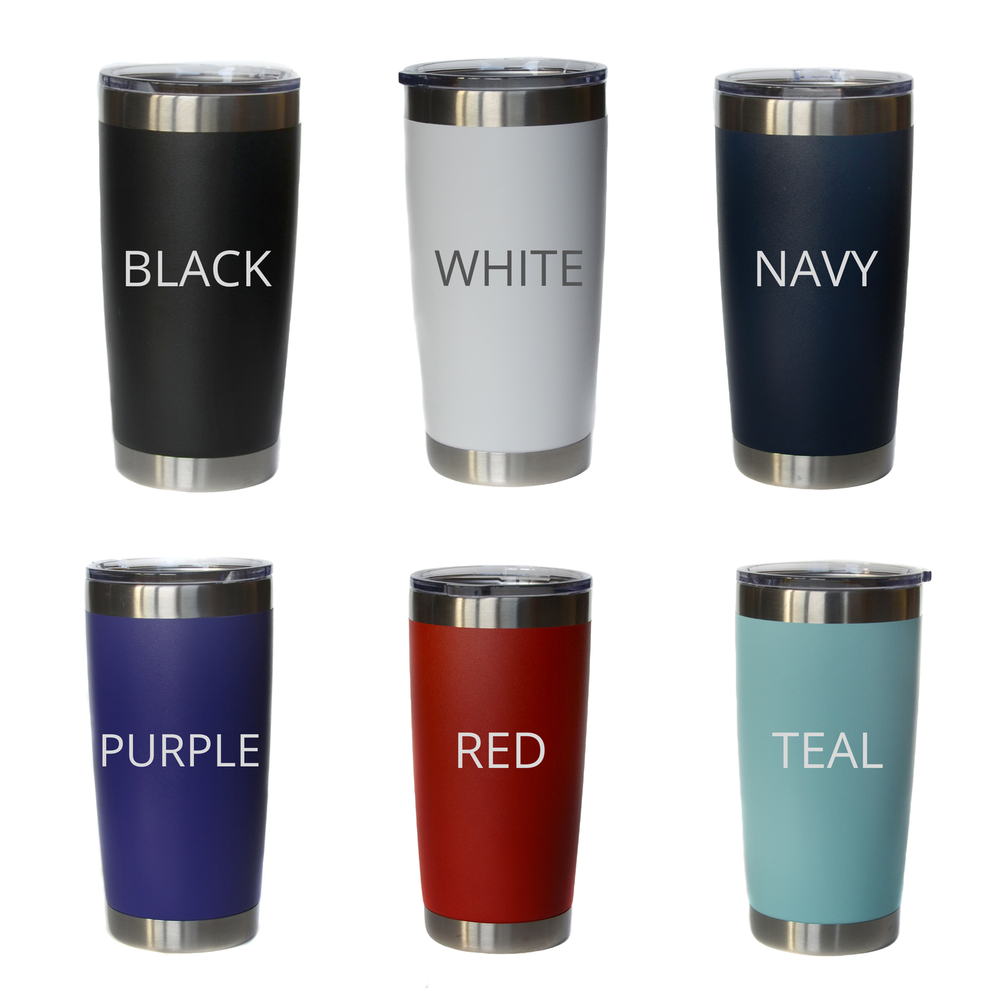 20 oz Customizable Mug State And Area Code - Custom Tumblers: Navy