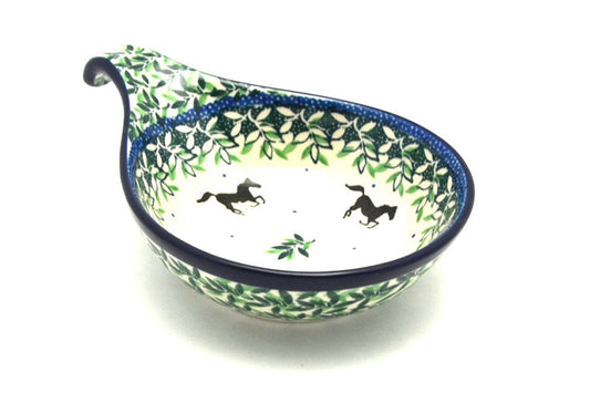 *CA Polish Pottery Spoon Ladle/ Rest 174-2241