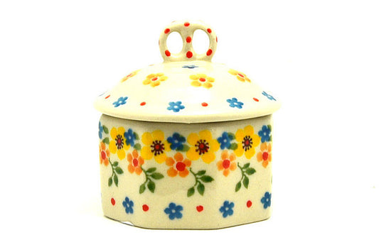 *CA Polish Pottery Trinket Box - 904-2225x