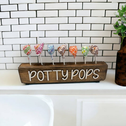 Poppys designs - Potty Pop Stand: Original potty pops