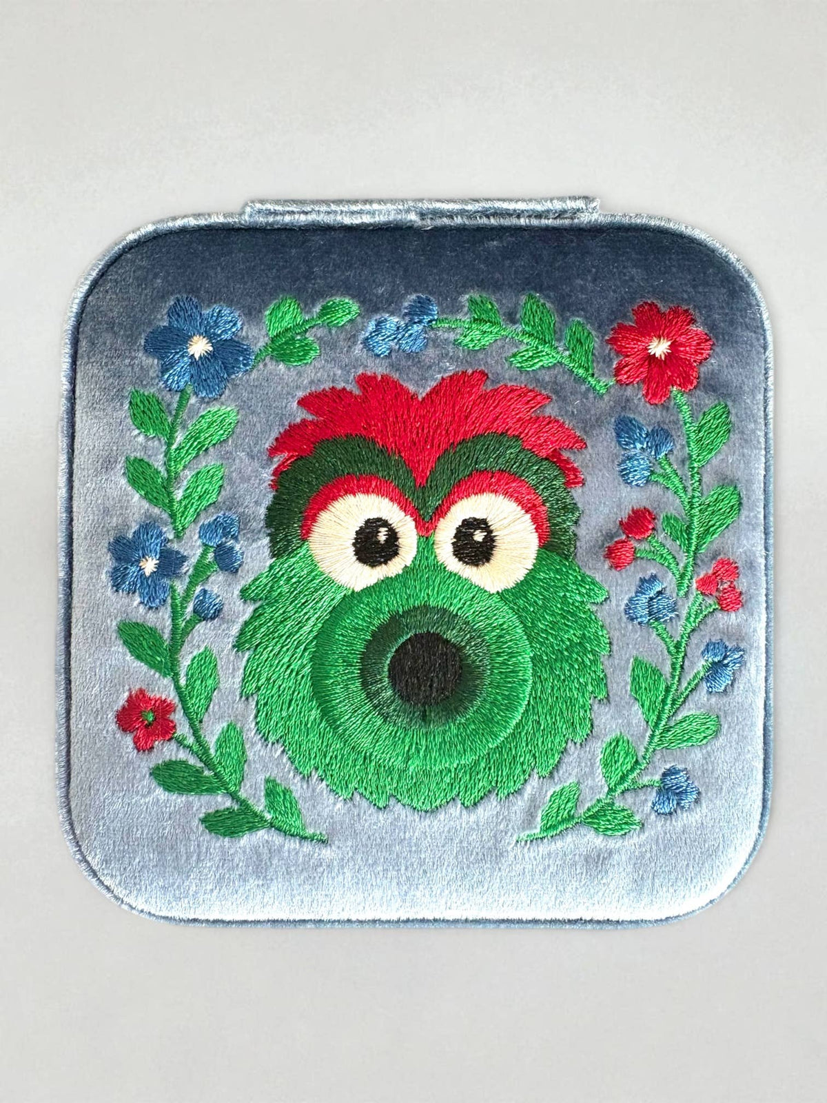 +GeoMetricGem - Philadelphia Baseball Mascot Jewelry Travel Case Box