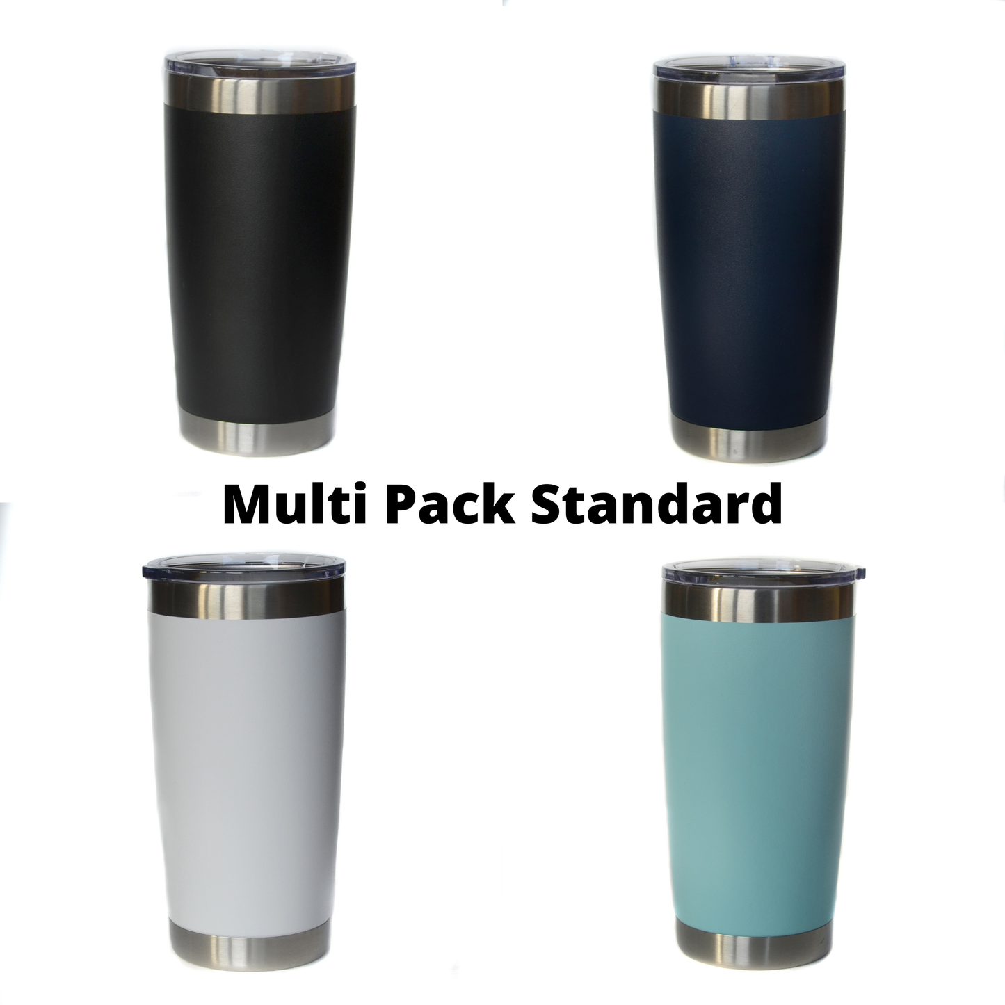 20 oz Customizable Mug State And Area Code - Custom Tumblers: Navy