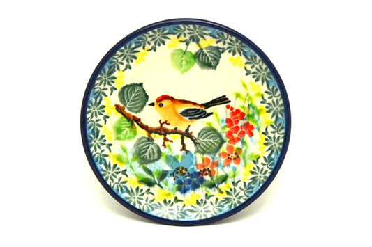 *CA Polish Pottery Coaster  262-U5098