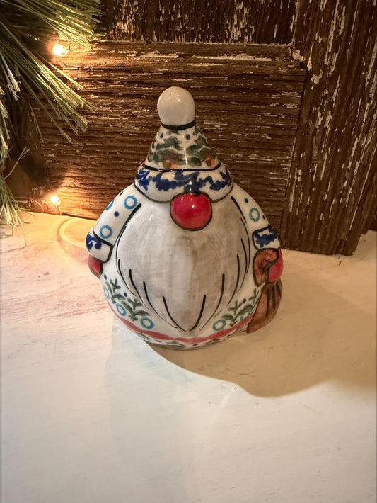 Vena Polish Pottery Small Santa-647-UA-038