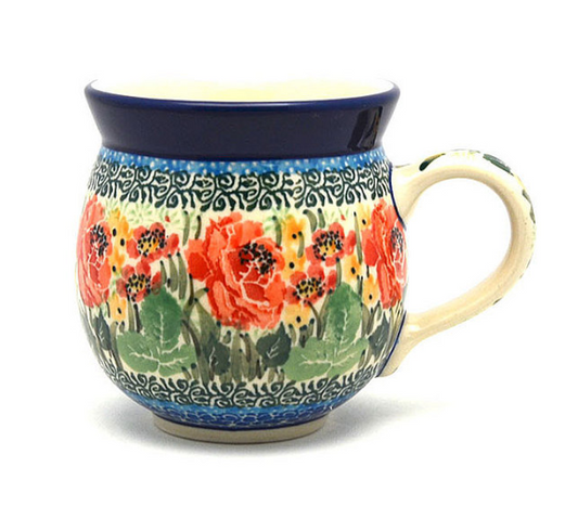 *CA Polish Pottery Mug - 11 oz. Bubble - Unikat Signature U4400