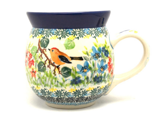 Polish Pottery Mug - 15 oz. Bubble - Unikat Signature U5098
