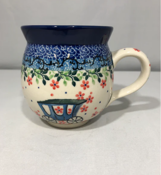 Polish Pottery Mug ~ Bubble ~ 11 oz. ~ 2287X ~ T4!
