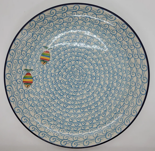 *CA Polish Pottery Plate ~ Dinner ~ 10 inch ~ 257-2540X