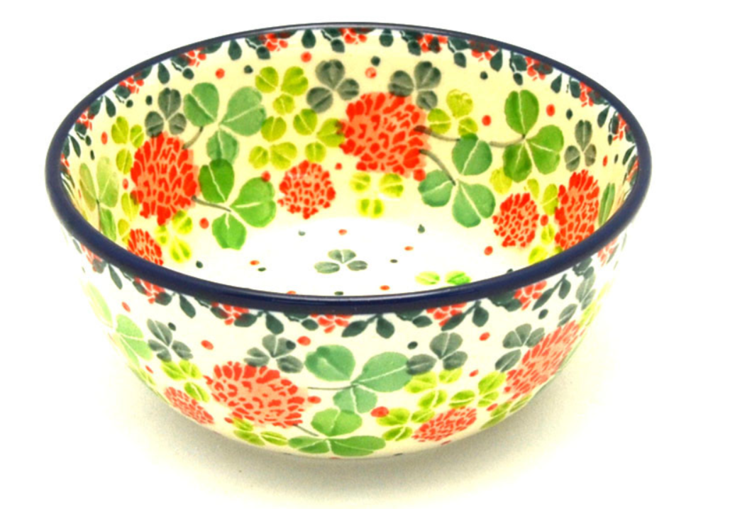 *CA Polish Pottery Bowl - Ice Cream/Dessert - 017-3239X