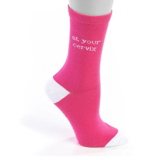Nurseology Socks At Your Cervix Nurse