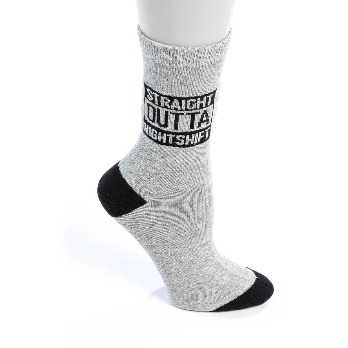 Nurseology Socks Straight Outta Nightshift