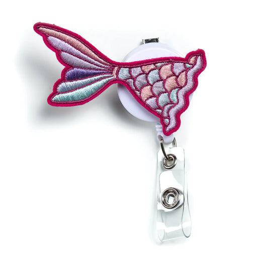 Nurseology Badge Holder Mermaid Tail