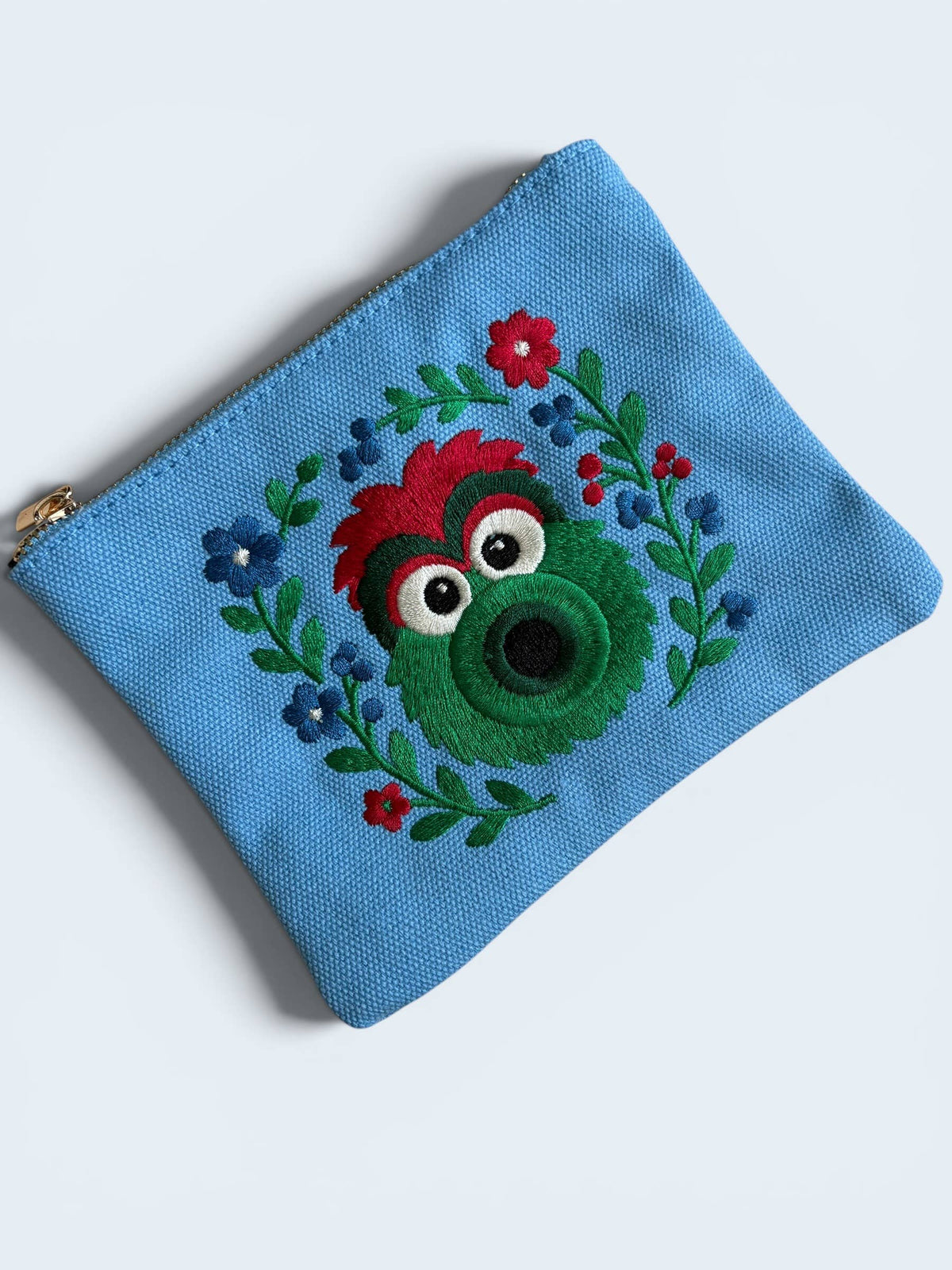 +GeoMetricGem - Baseball Mascot Embroidered Pouch Wallet Philadelphia Philly