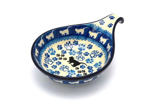*CA Polish Pottery Ladle/ Spoon Rest 174-1771X