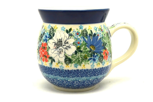 *CA Polish Pottery 15oz Bubble Mug-073-U5156