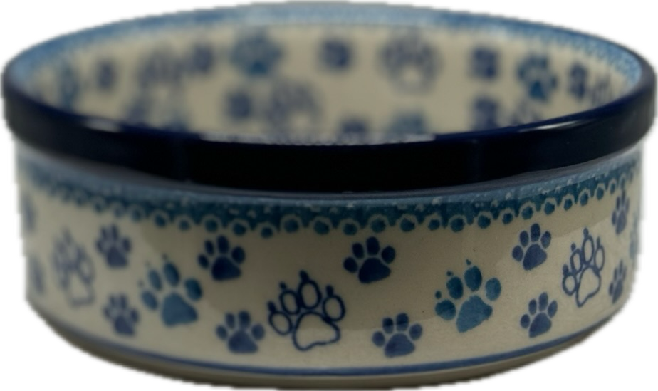 Polish Pottery - 10 oz. Pet Dish - Boo Boo Kitty