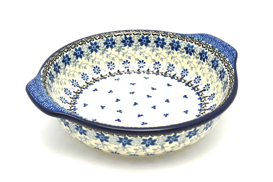 *CA Polish Pottery Round Baker-141-2158X