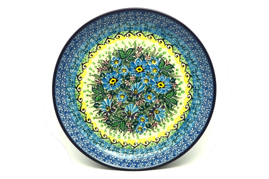 *CA  Polish Pottery 9.5 in plate 302-U4613