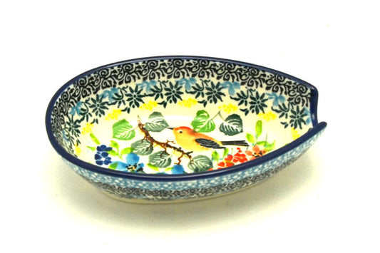 *CA Polish Pottery Spoon Rest 381-U5098