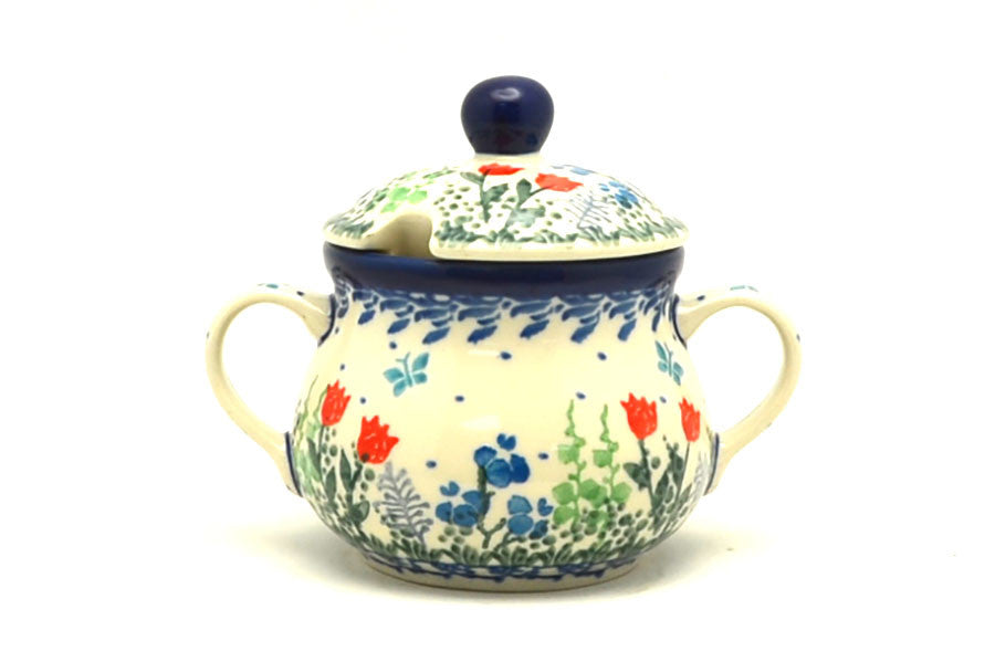 *CA Polish Pottery Sugar Bowl 7 oz. 035-2903X