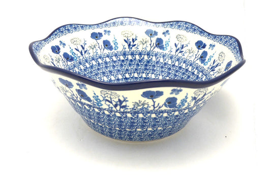 *CA Polish Pottery Wavy Edge Bowl 692-2902X