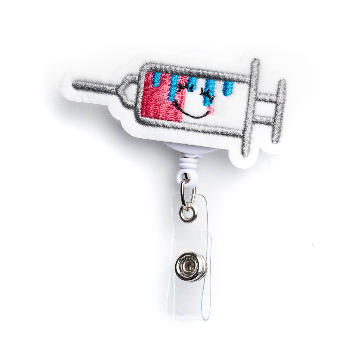 Nurseology Badge Holder Syringe