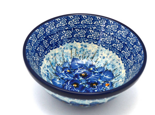 *CA Polish Pottery Nesting Salad/Cereal Bowl 059-U3639