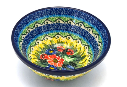 *CA Polish Pottery Nesting Salad/ Cereal Bowl ~U4610