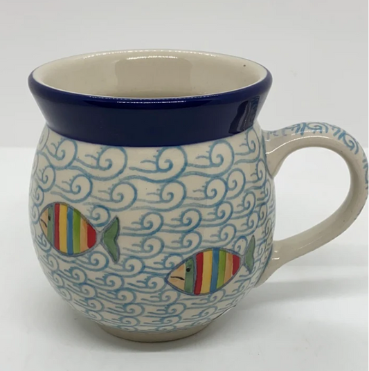 *CA Polish Pottery Bubble Mug 11 oz. ~ 070-2540X