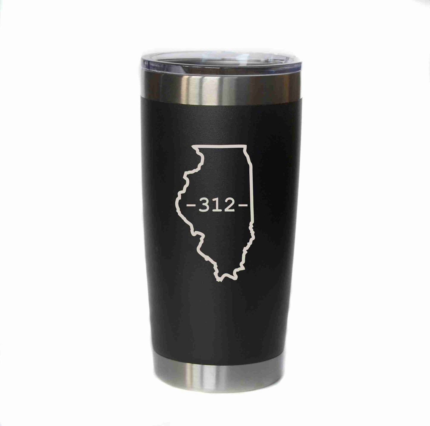 20 oz Customizable Mug State And Area Code - Custom Tumblers: Navy