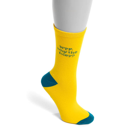 Nurseology Socks WTF: Why the Foley Unisex Nurse